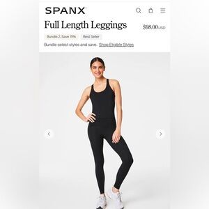 SPANXshape Booty Boost Full Length Leggings
